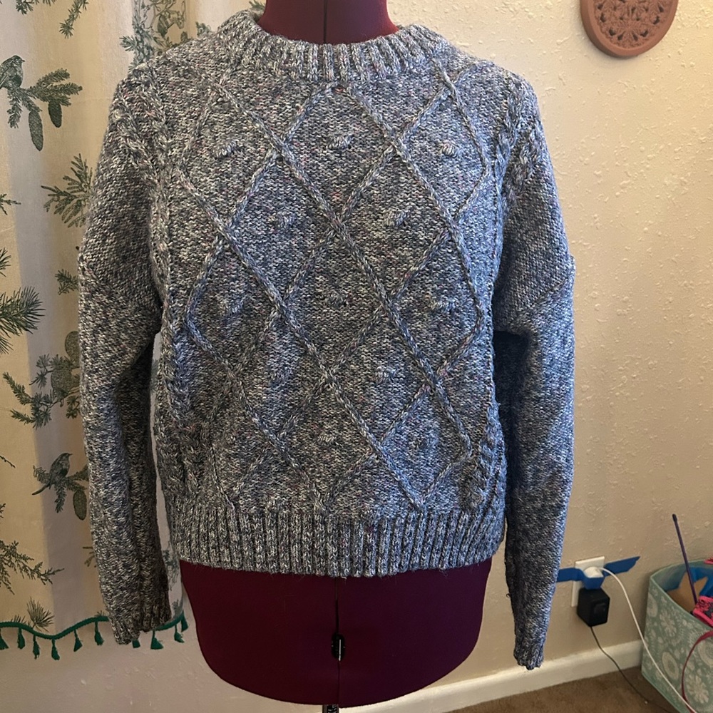 Blue/Purple Sweater
